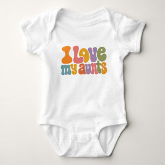 Body Para Bebé Amo el onsie de mi tía