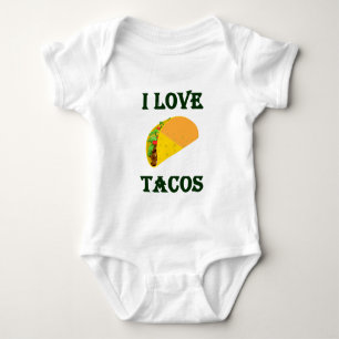 BODY PARA BEBÉ AMO EL TACOS