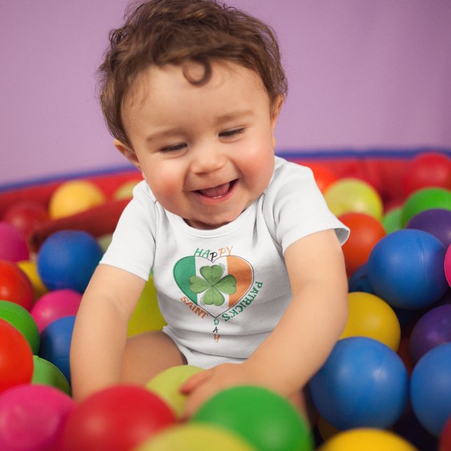 Body Para Bebé Amo Irlanda (baby enjoy many Irish blessings this st. patrick's day.)