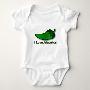 Body Para Bebé Amo los Jalapenos