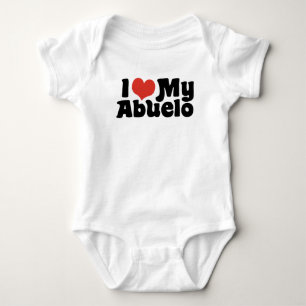 Body Para Bebé Amo Mi Abuelo