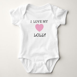 Body Para Bebé Amo mi Bodysuit Personalizable para Bebé Tee 
