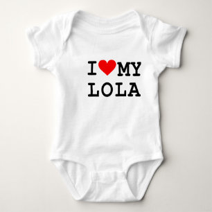 Body Para Bebé Amo mi lola