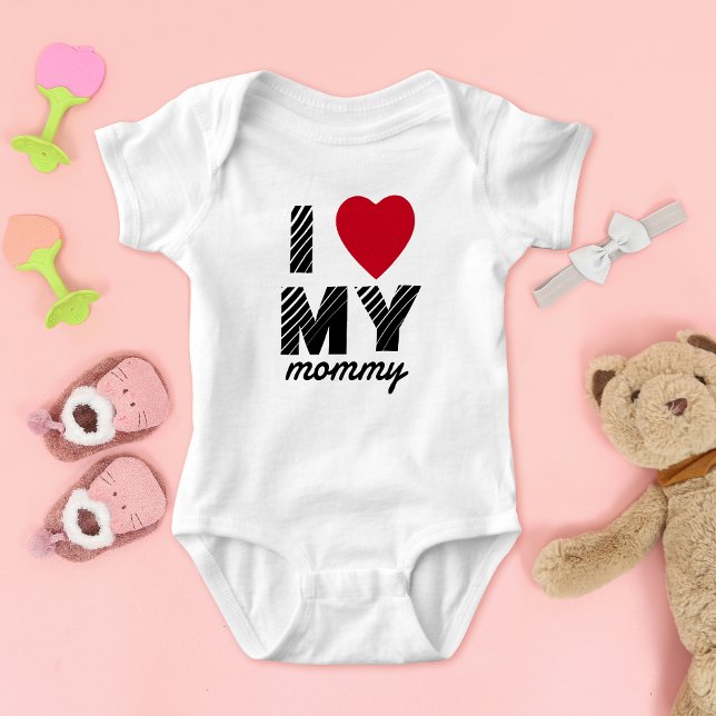 Body Para Bebé Amo Mi Mami Cute (Subido por el creador)