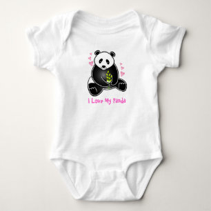 Body Para Bebé Amo mi panda
