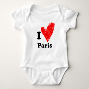 Body Para Bebé Amo París