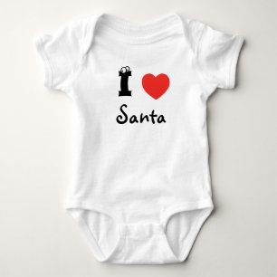 Body Para Bebé Amo Santa