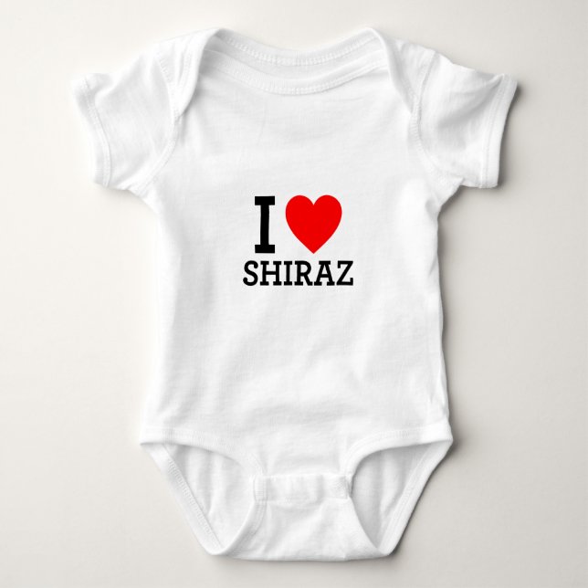 Body Para Bebé Amo Shiraz (Anverso)