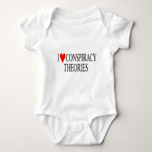 Body Para Bebé Amo teorías de conspiración