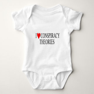 Body Para Bebé Amo teorías de conspiración