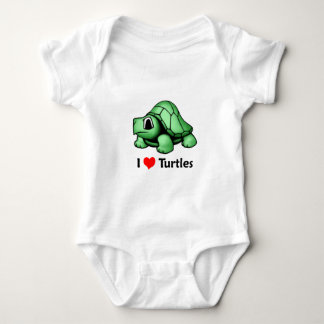Body Para Bebé Amo tortugas