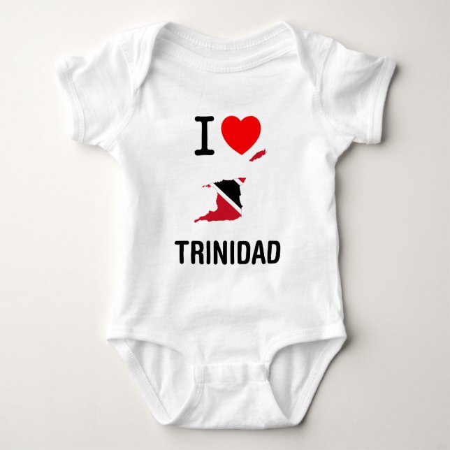 BODY PARA BEBÉ AMO TRINIDAD Y TRINIDAD Y TOBAGO (Anverso)