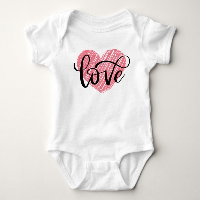 Body Para Bebé Amor  (Anverso)