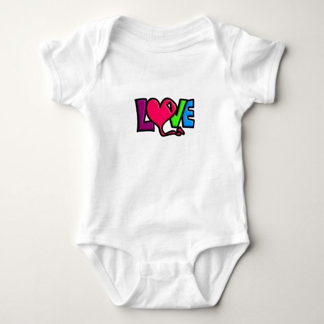 Body Para Bebé Amor (Anverso)