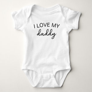 Body Para Bebé Amor a mi papá bodysuit Anuncio de embarazo bo