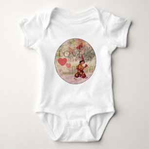 Body Para Bebé Amor Corazón Querido Valentine Cherub