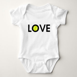 Body Para Bebé AMOR de la pelota de tenis