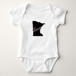Body Para Bebé ¡Amor de Minnesota!  Regalos para los amantes del