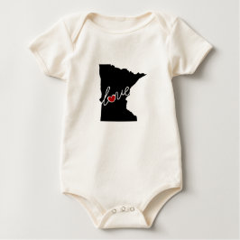 Body Para Bebé ¡Amor de Minnesota!  Regalos para los amantes del