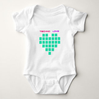 Body Para Bebé Amor de Techno