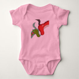 Body Para Bebé Amor: Mamá y Bebé Dragón Bodysuit