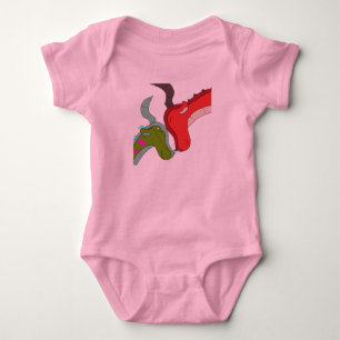 Body Para Bebé Amor: Mamá y Bebé Dragón Bodysuit