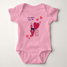 Body Para Bebé AMOR Personalizado - PEQUEÑO VALENTÍN DE BEBÉ