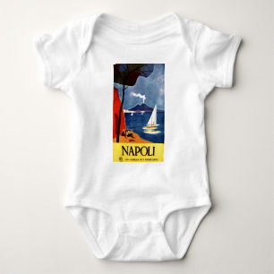 Body Para Bebé Amor Romántico Viaje Vintage Nápoles