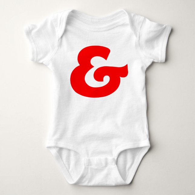 Body Para Bebé Ampersand (Anverso)
