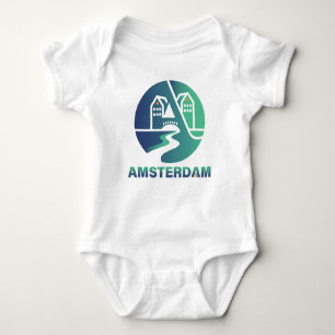 Body Para Bebé Ámsterdam Países Bajos Europa