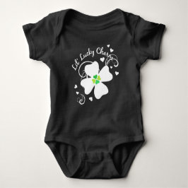 Body Para Bebé Amuleto Lil' Lucky Clover de Cuatro Hojas