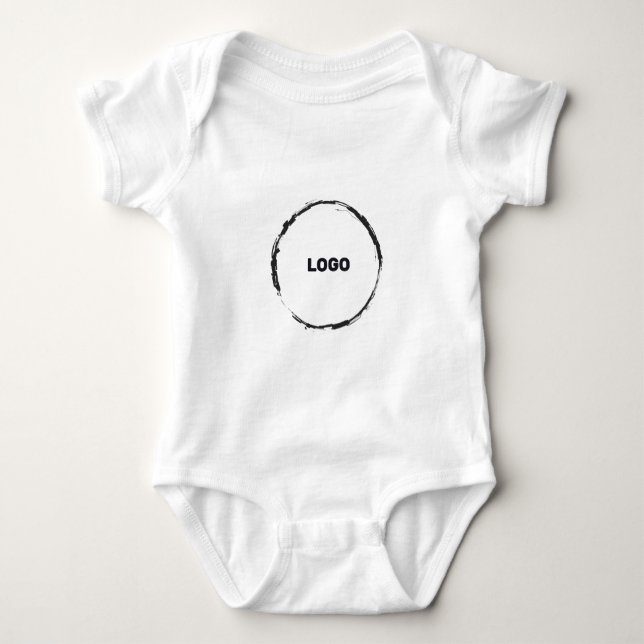 Body Para Bebé añadir su logotipo en un (Anverso)