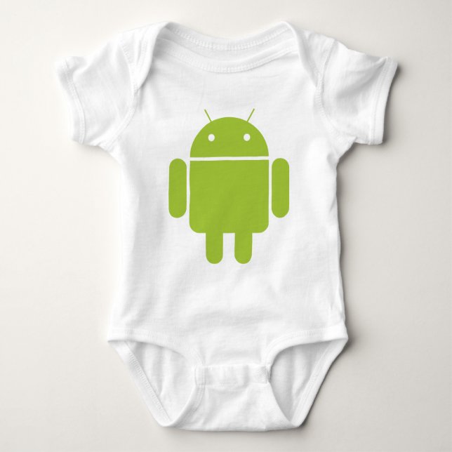 Body Para Bebé Android (Anverso)