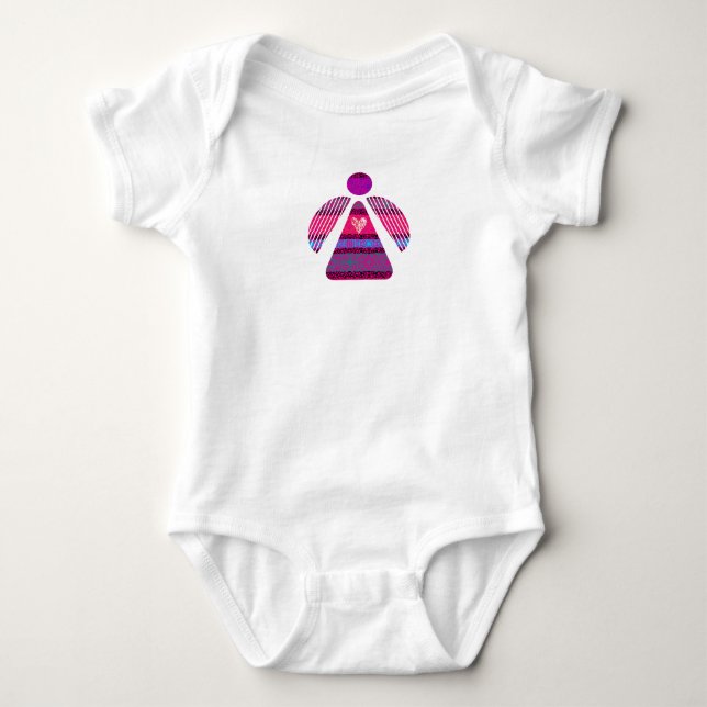 Body Para Bebé Ángel (Anverso)