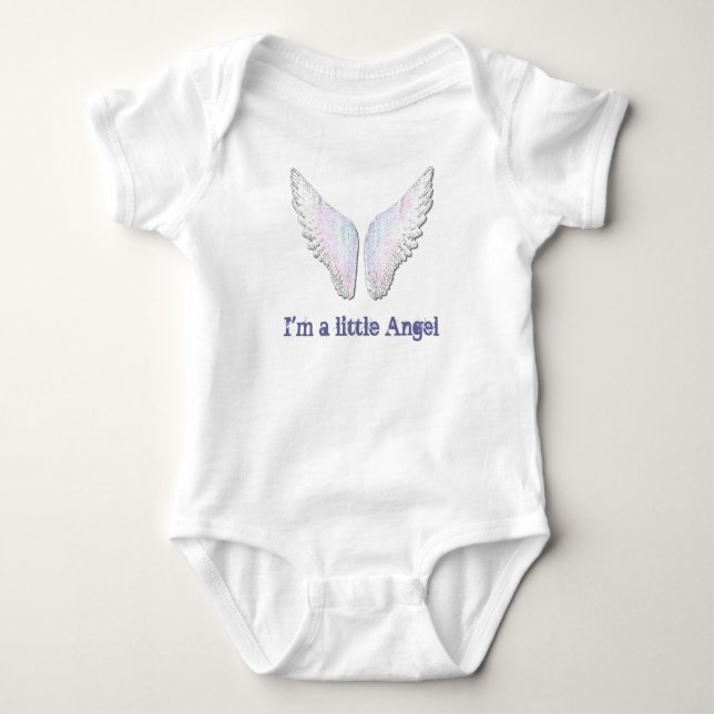 Body Para Bebé Angel and Devil Baby Bodysuit (Anverso)