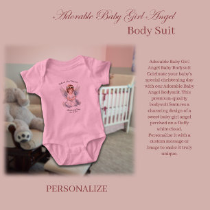 Body Para Bebé Ángel del bebé adorable