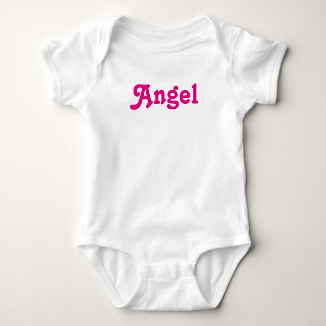 Body Para Bebé Ángel del bebé de ropa (Anverso)