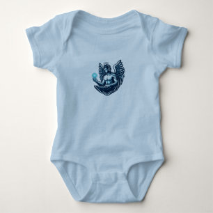 Body Para Bebé Ángel del diablo digital: Esports Guardian