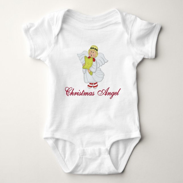 Body Para Bebé Ángel del navidad (Anverso)