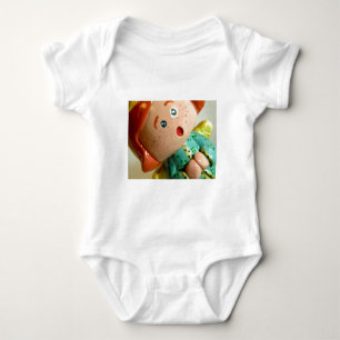 Body Para Bebé Ángel verde I