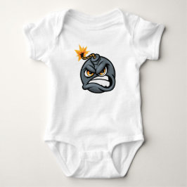 Body Para Bebé Angry Bomb Cartoon Baby Bodysuit