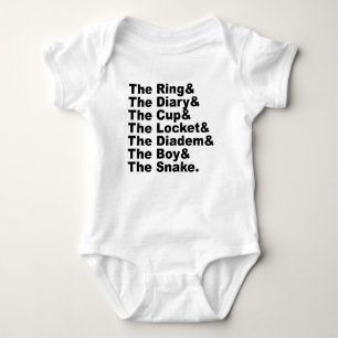 Body Para Bebé Anillo & Diario & Taza & Cierre & Diadema & Niño &