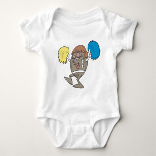 Body Para Bebé animadora del fútbol