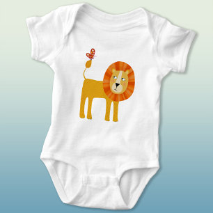 Body Para Bebé Animal de Safari de Lion Cute