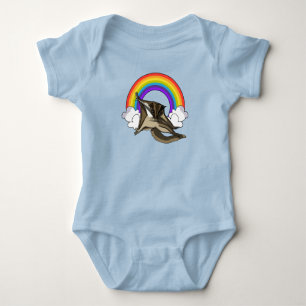 Body Para Bebé Animal lindo del planeador del azúcar