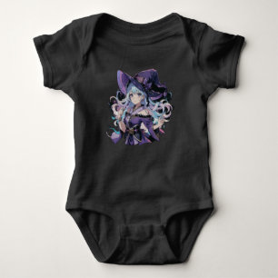 Body Para Bebé Anime/Bruja/Halloween