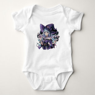Body Para Bebé Anime/Bruja/halloween