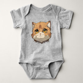 Body Para Bebé Anime Cat Face