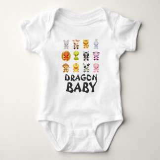 Body Para Bebé Año chino de los animales del zodiaco del dragón