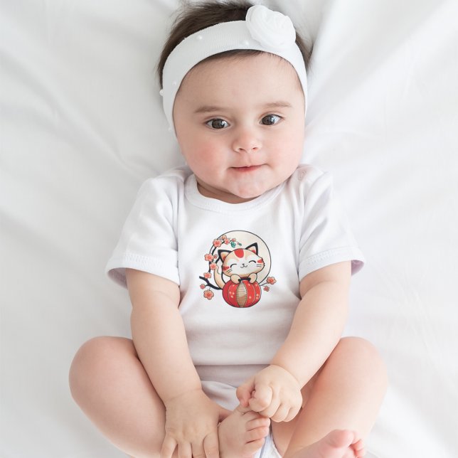 Body Para Bebé Año del gato 2023 Año nuevo vietnamita, Lil Jack (Subido por el creador)